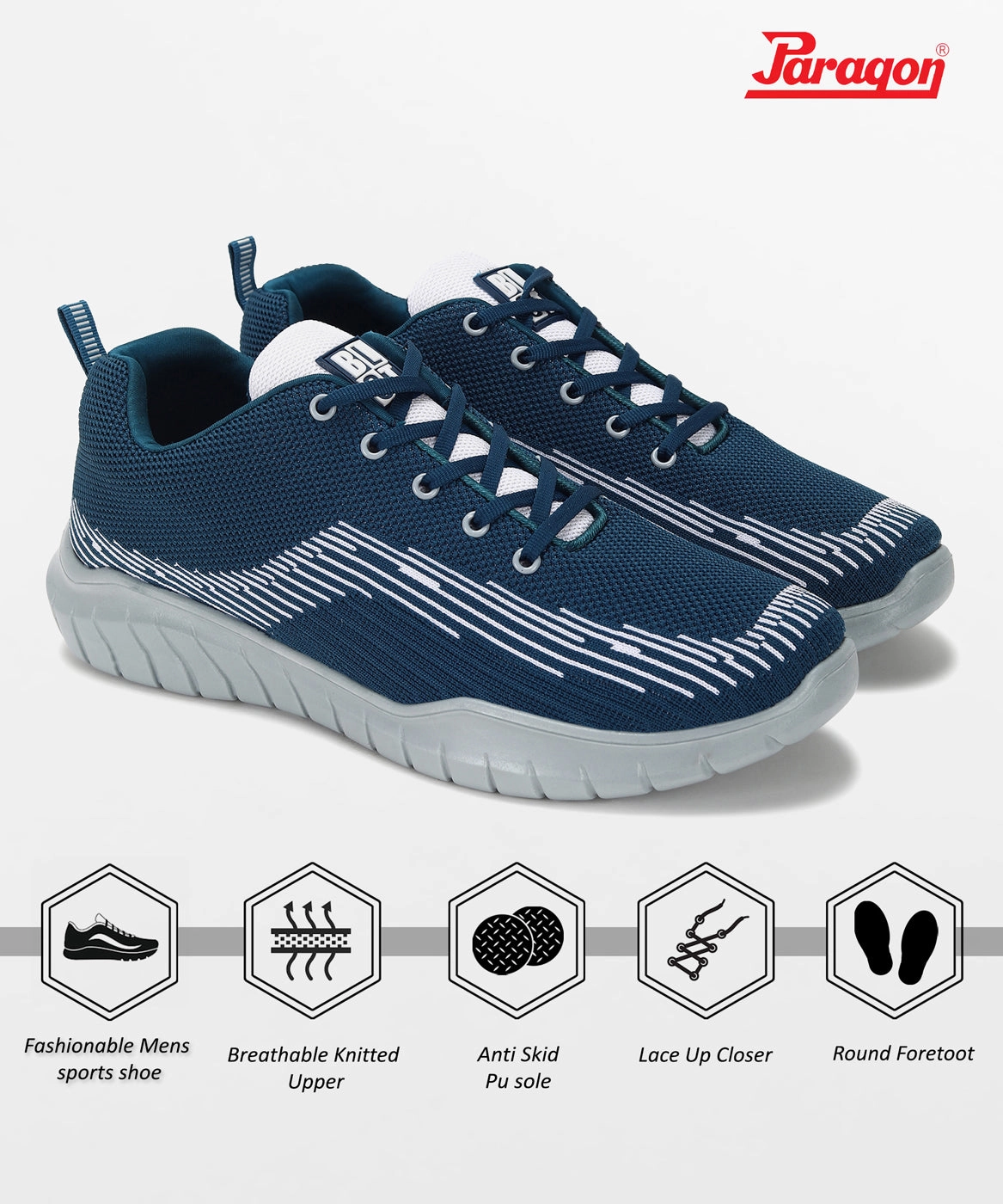 Buy Casual Shoes Online Cash On Delivery Paragon PUK1229G Men Casual Shoes | Stylish Walking Outdoor Shoes | Daily & Occasion Wear | Smart & Trendy | Comfortable Cushioned Soles