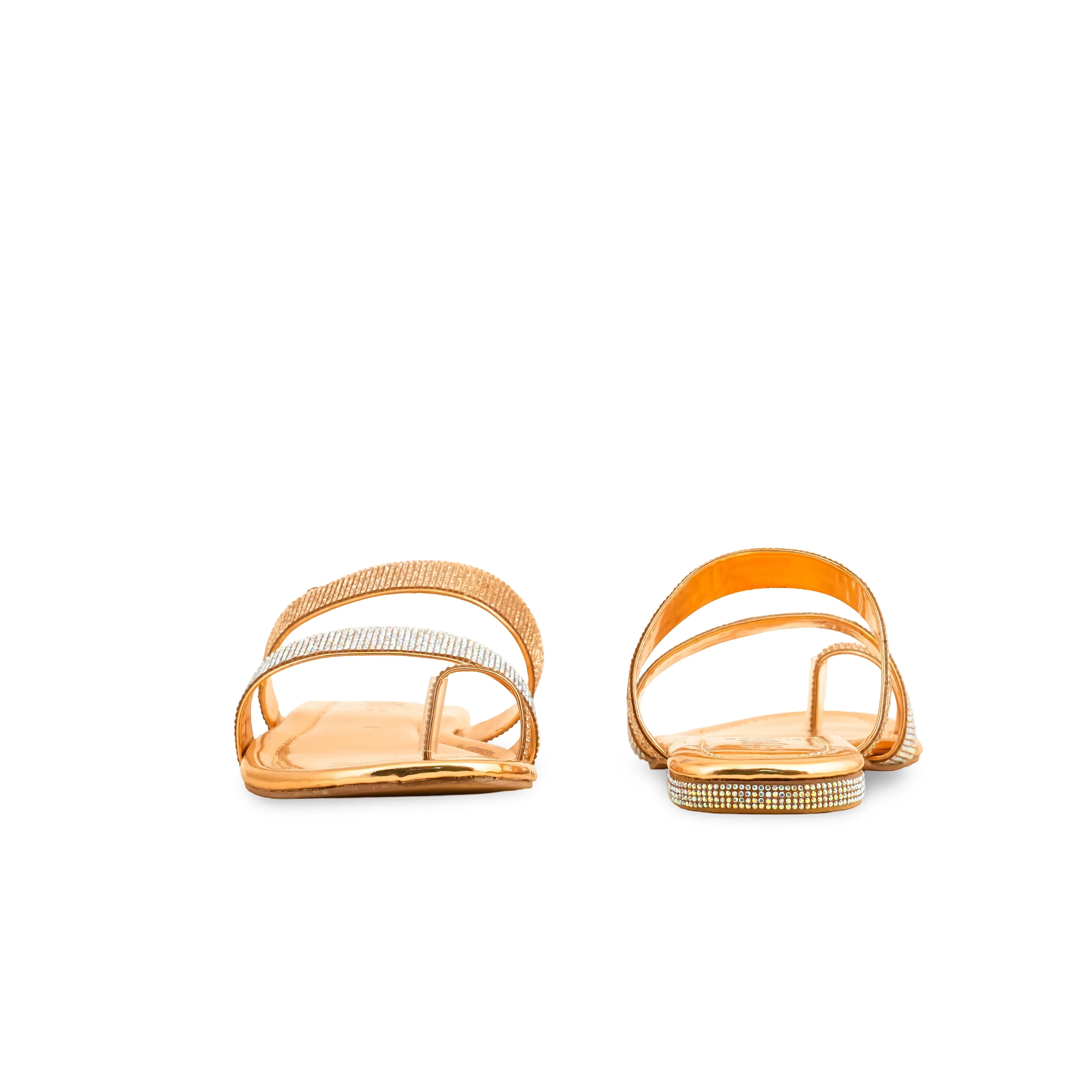 Peach Fancy Chappal For Women FN0798 Cycling Shoes For Flat Feet