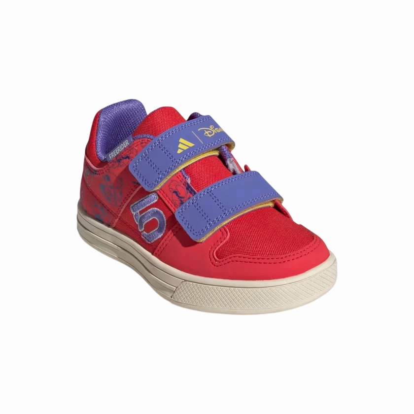 Five Ten Freerider Kids VCS DSN MTB Shoe - Pure Ruby-Violet Tone-Wonder White Lace Up Shoes