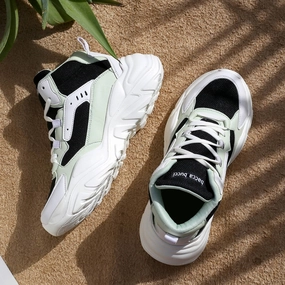 Bacca Bucci NYRA Mid-top Platform Fashion Sneakers For Women | StreetWear Chunky Sneakers Wu Tang Clan Sneakers