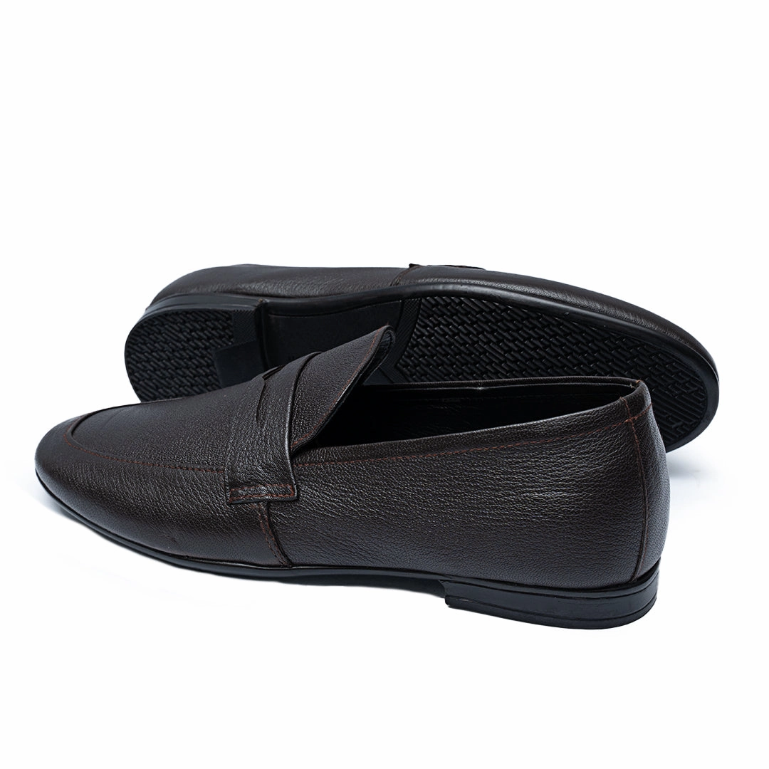 Mary Janes Shoes Flat LS Pure Leather Handmade Emilo Brown Formal Shoes LS-902