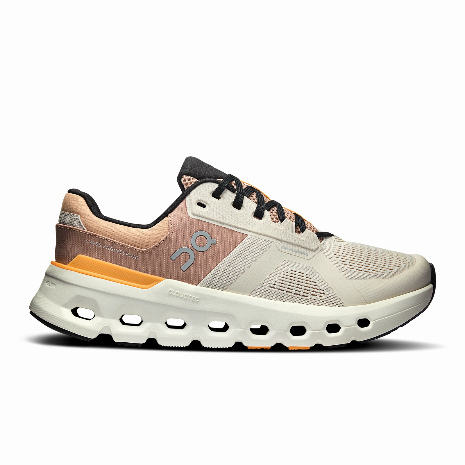 On Running Cloudrunner 2 Running Shoe (Women) - Pearl/Tangerine Trail Rider Gore-tex Trail Running Shoes