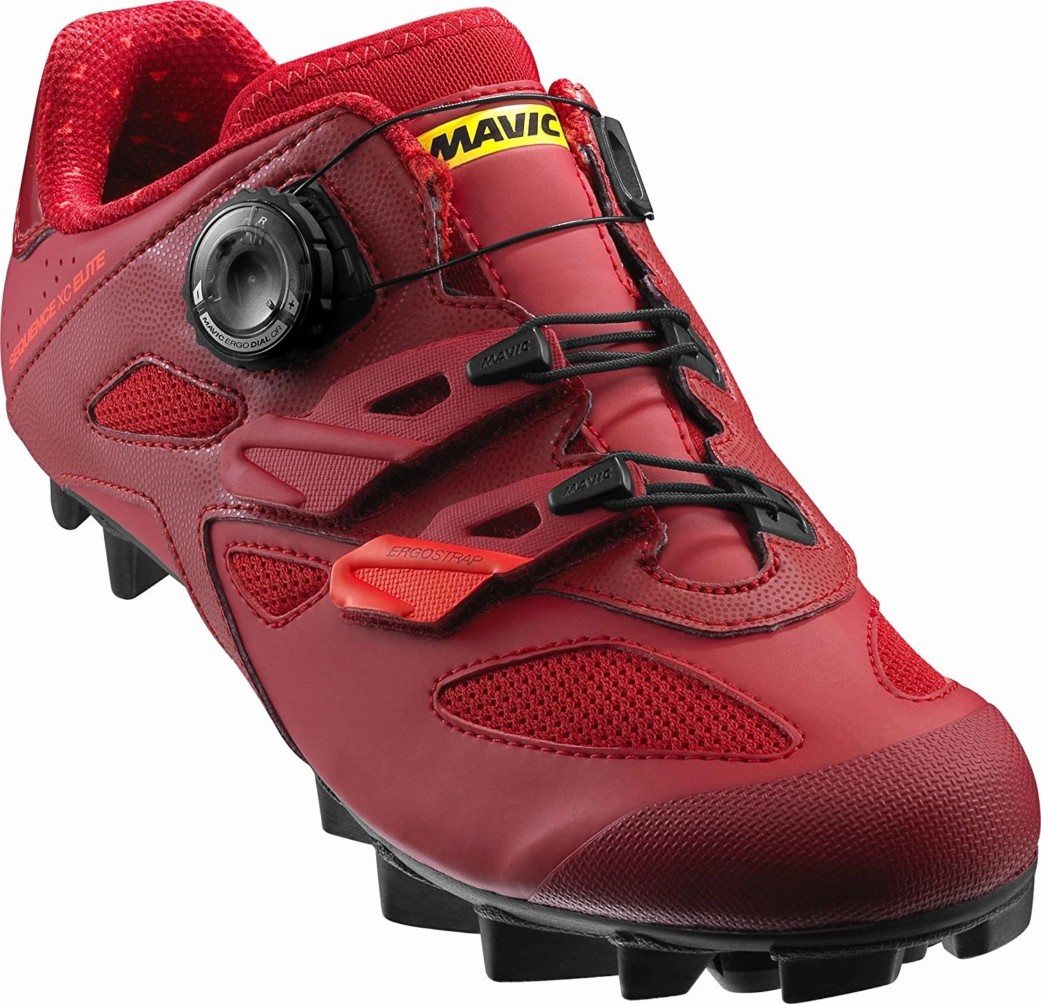 Pacer Future Trail Shoes Mavic Sequence XC Elite MTB Shoe - Womens - Jester Red-Fiery Coral