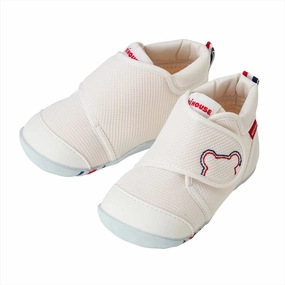 Miki House My First Walker Shoes - Classic White Best Walking And Running