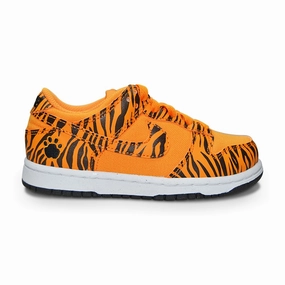 Kids Nike Dunk Low NN (PS) - DZ5633 800 -  Kumquat White Black Asics 4mm Drop Running Shoes
