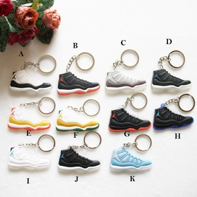 Handcrafted Nike Air Jordan 11 Key Chains Collection Asics Shoes Gt 2000 3