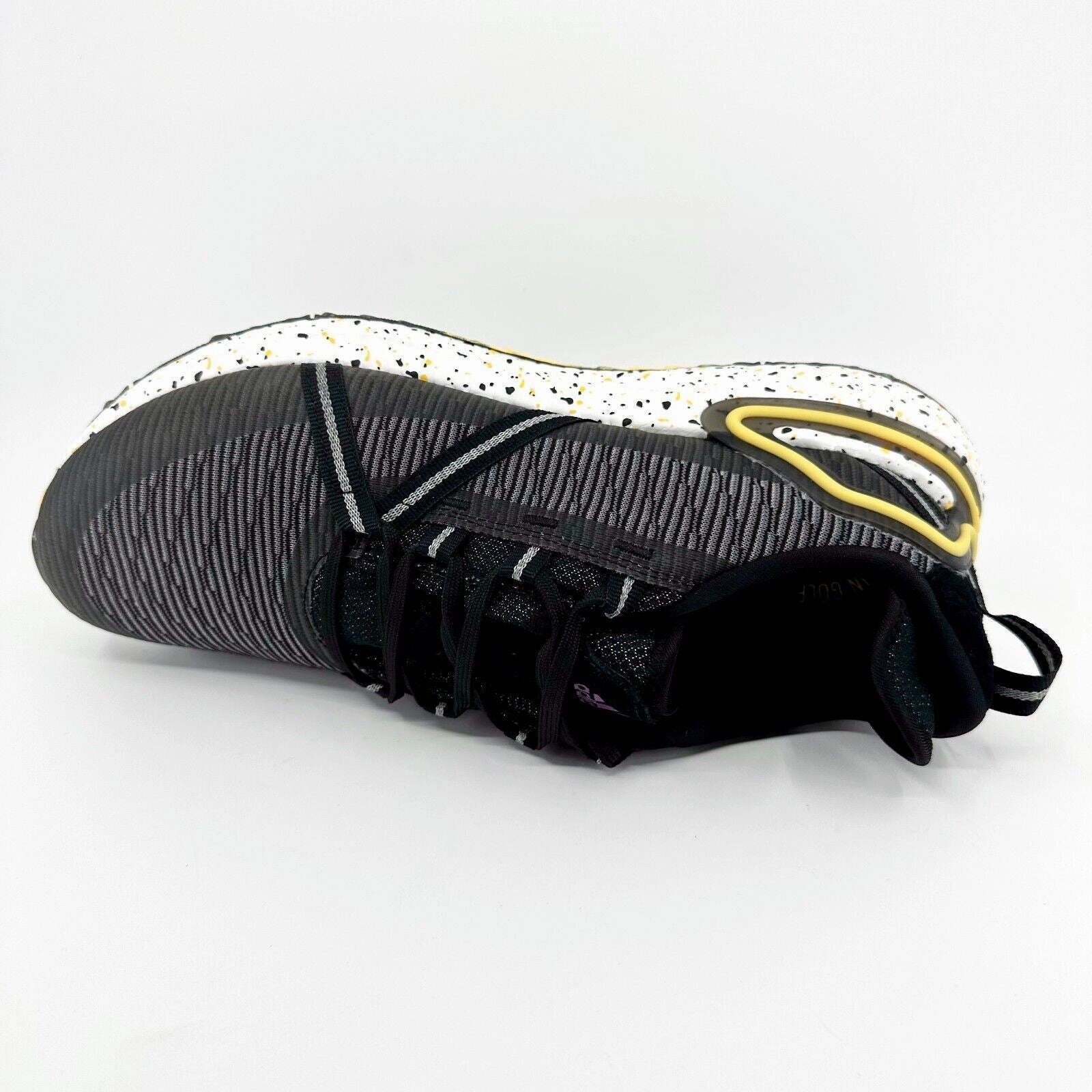 Adidas Solarthon Boost Black Gold Mens Spikeless Golf Shoes FZ1024 Adidas Adifom Sltn Shoes