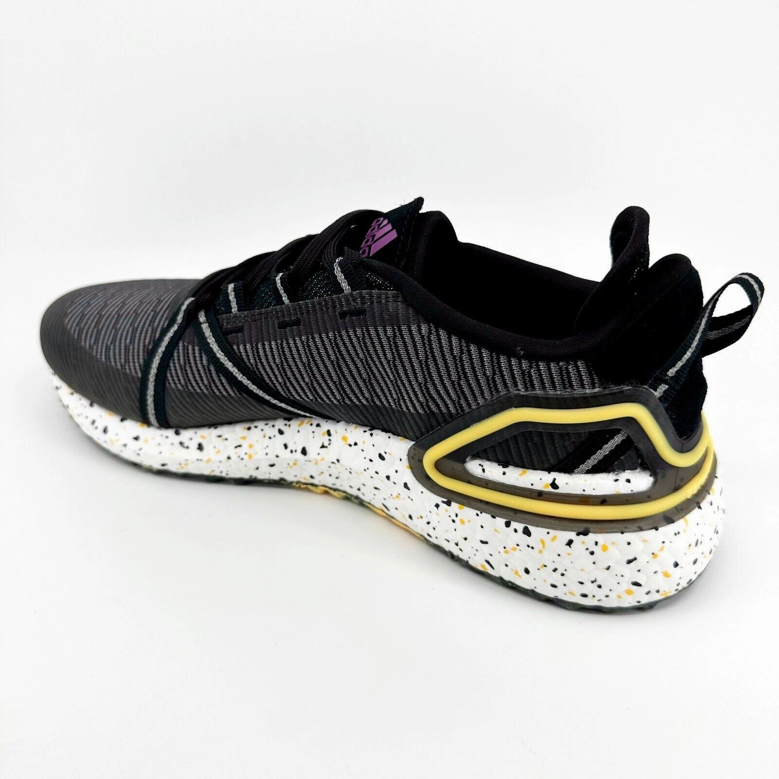 Adidas Shoes Similar To Sambas Adidas Solarthon Boost Black Gold Mens Spikeless Golf Shoes FZ1024