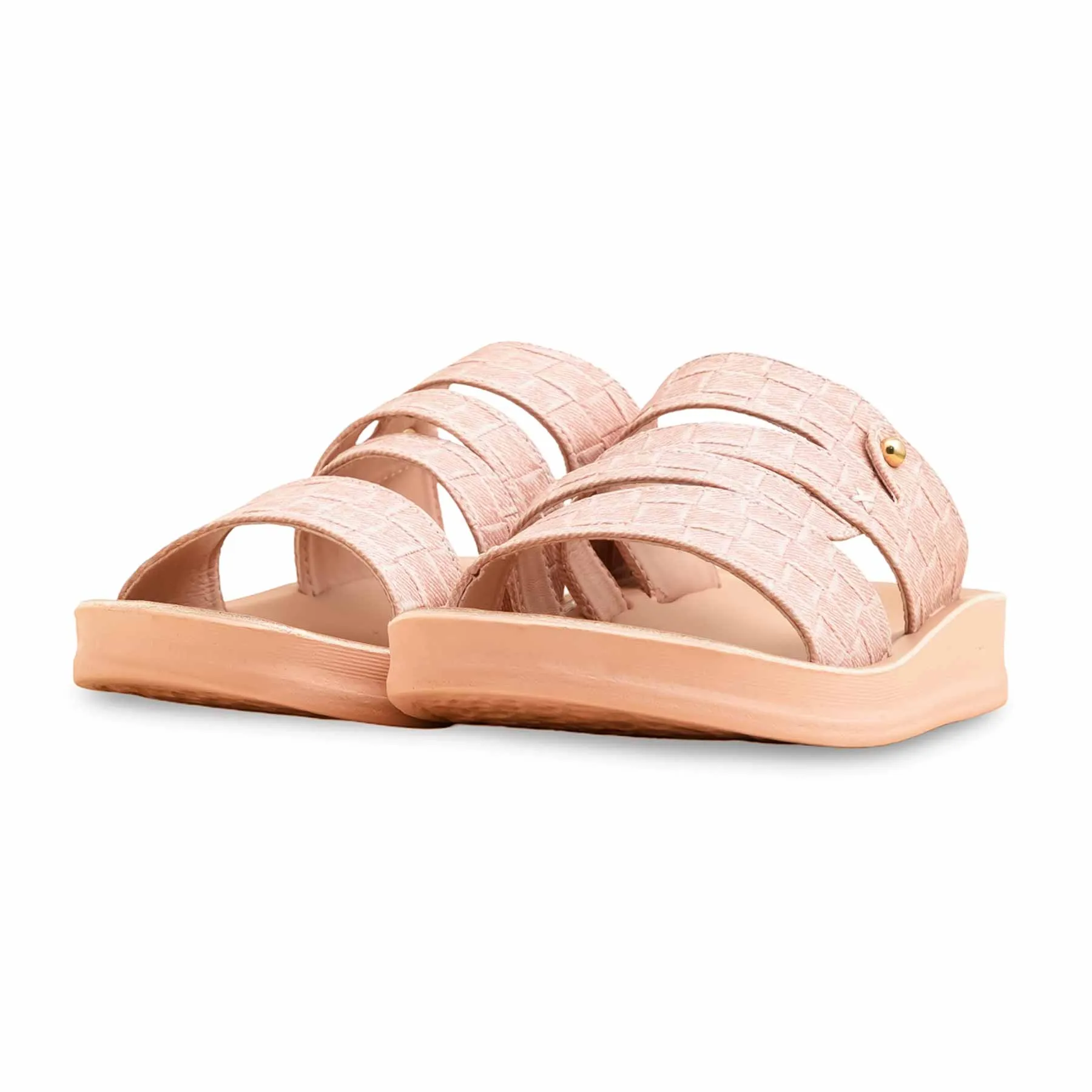 Pink Casual Softy CL5506 Flat Sole Wide Toe Box Shoes