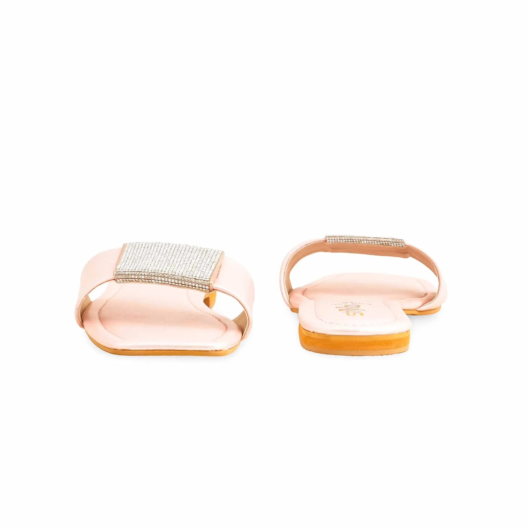 Pink Fancy Slipper For Women FN0796 Flat Shoes Online