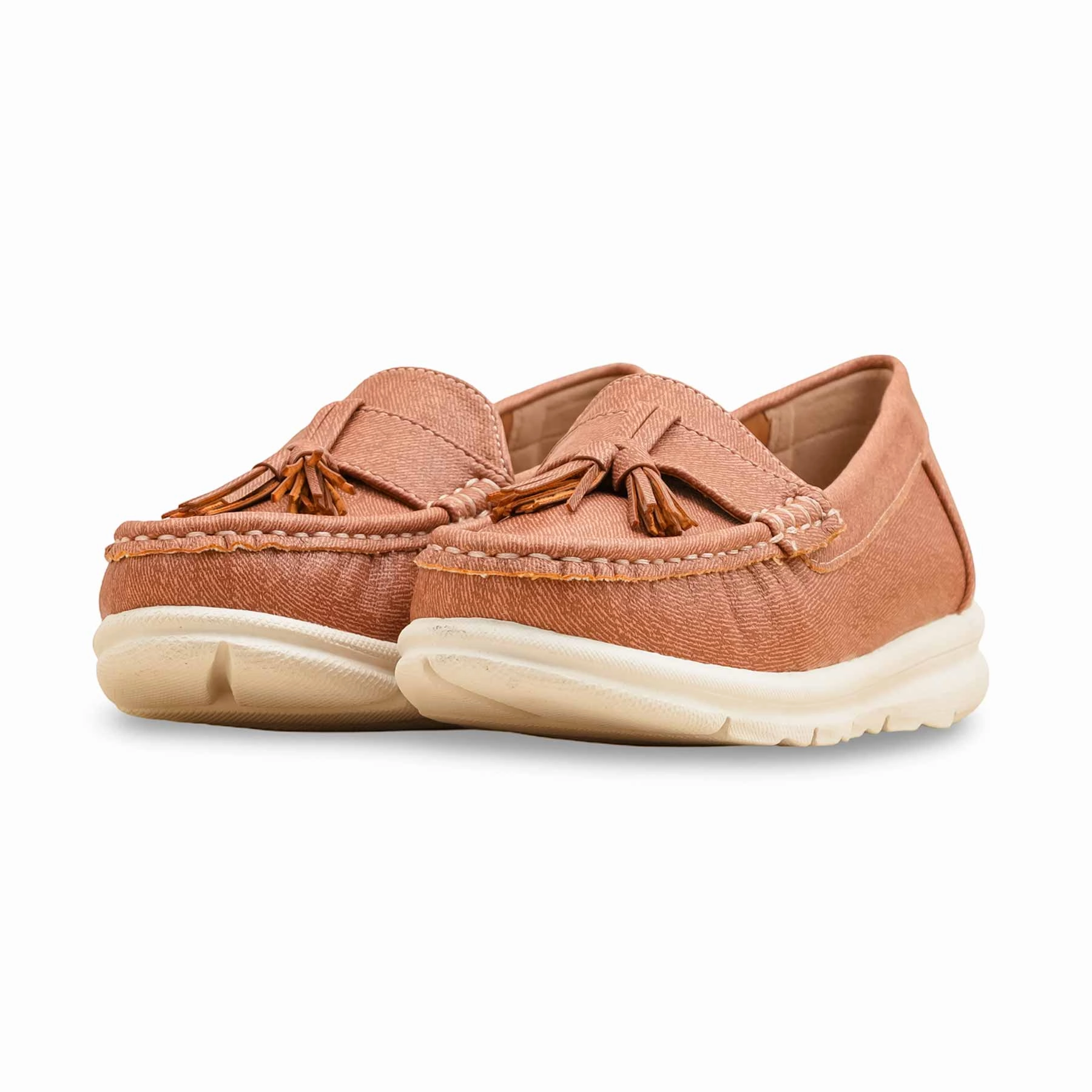 Dress/casual Shoes Pink Moccasin For Women WN4487