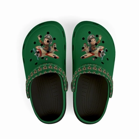 Kid's Fun Foam Clogs - Playful Aviation Theme, Lightweight Slip-On Shoes for Kids, Perfect for Summer Play, Beach Trips, and Outdoor [...] Rock Climbing Shoes Size 39