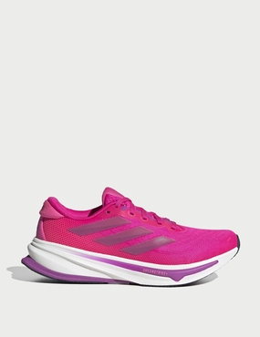Supernova Rise 2 Running Shoes - Shock Pink/Purple Burst/Lucid Pink Husker Adidas Shoes