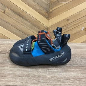 Scarpa - Boostic Climbing Shoes - MSRP $250: Black/Orange/Green/Blue/Grey-unisex-39.5 Cleaning Rock Climbing Shoes