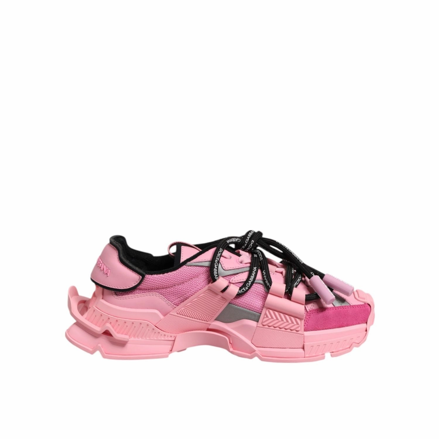 Dolce & Gabbana Pink Low Top Space Women Sneakers Shoes Bunion Sneakers