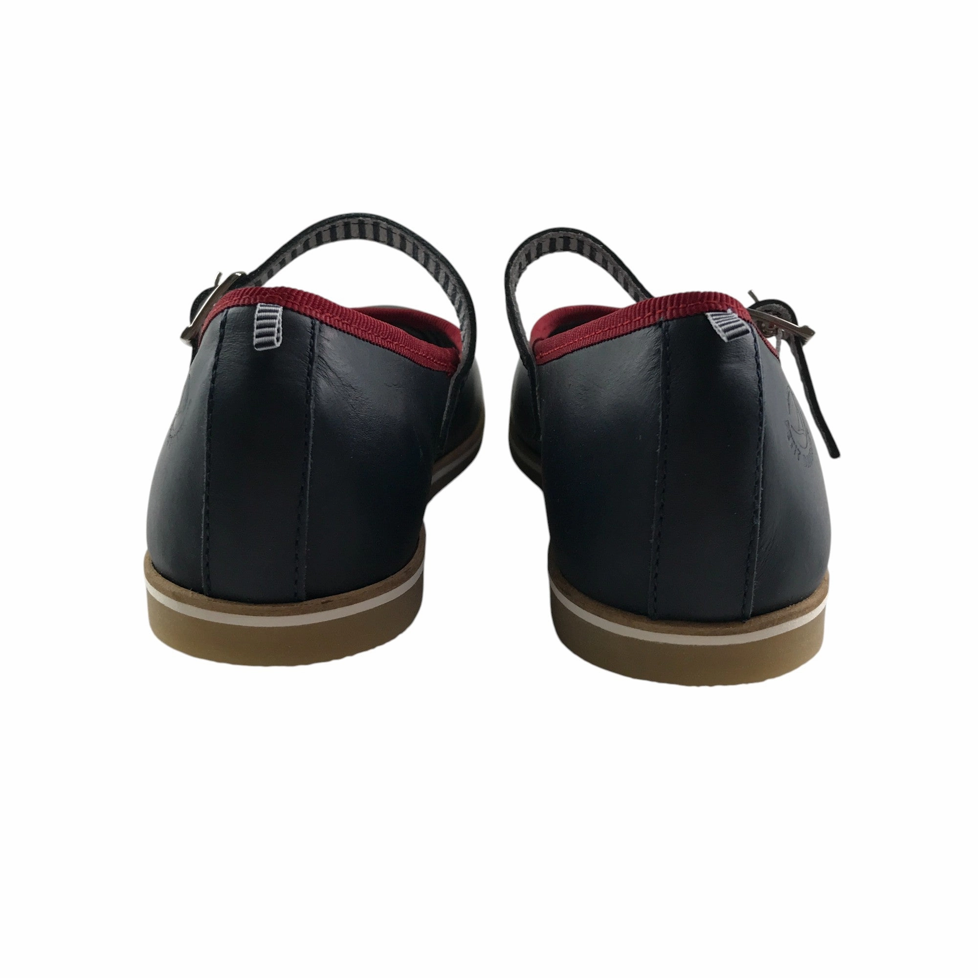 Shoes That Convert To Skates Petit Bateau mary janes shoe size 12.5 junior navy leather with strap
