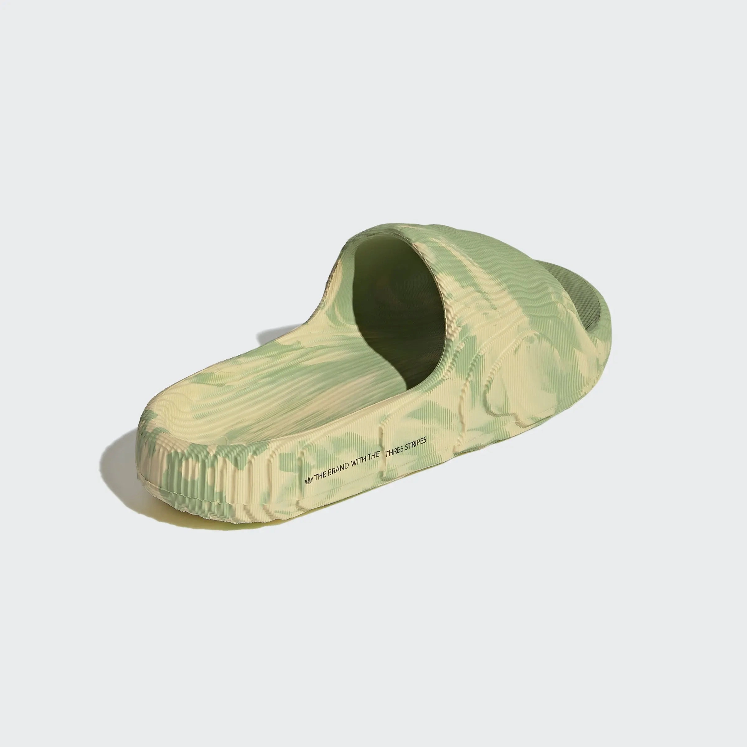 Tim Duncan Adidas Shoes Adidas Adilette 22 Slides 'Magic Lime Desert Sand'