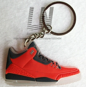 Premium Nike Air Jordan 3 Key Chains - 17 Colorways Asics Running Shoes Nimbus 25