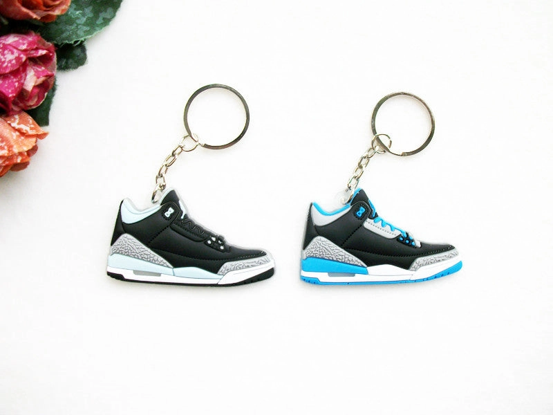 Asics Price Premium Nike Air Jordan 3 Key Chains - 17 Colorways