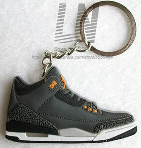 Asics Nova Surge Basketball Shoes Premium Nike Air Jordan 3 Key Chains - 17 Colorways