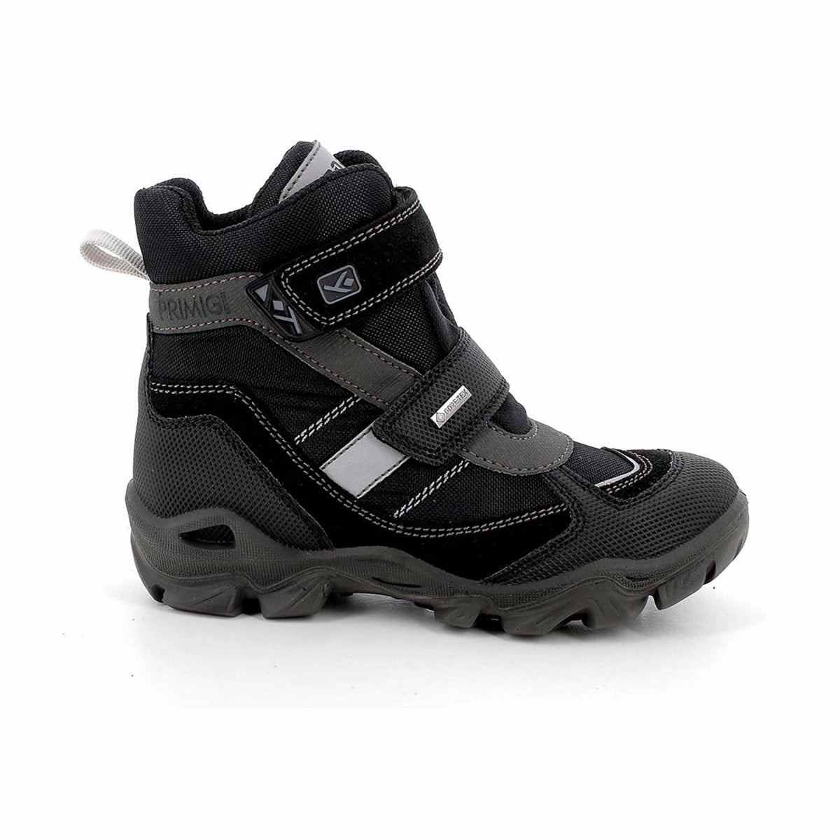 Primigi Boyss (Sizes 31-35) Black Hi Gore-Tex Waterproof Powerlifting Flat Shoes