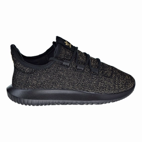 Running Shoes For Race Adidas Tubular Shadow Little Kids' Shoes Core Black / Gold Glitter
