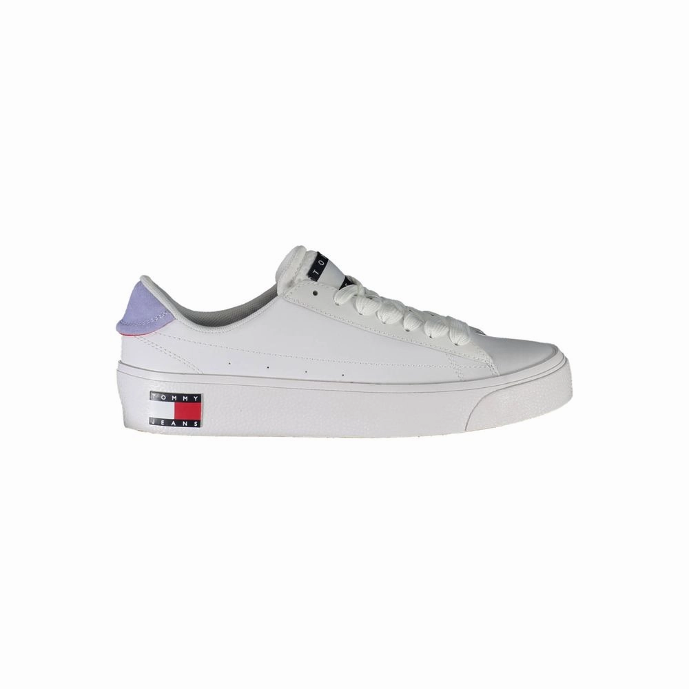Mockba Sneakers Tommy Hilfiger White Polyester Women Sneaker