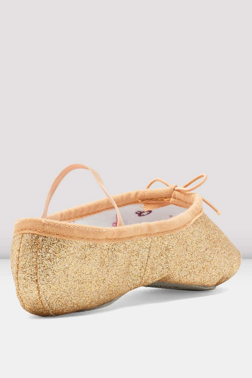 Girls Glitterdust Ballet Shoes Sole-shine Rhinestone Ballet Flats Shoes