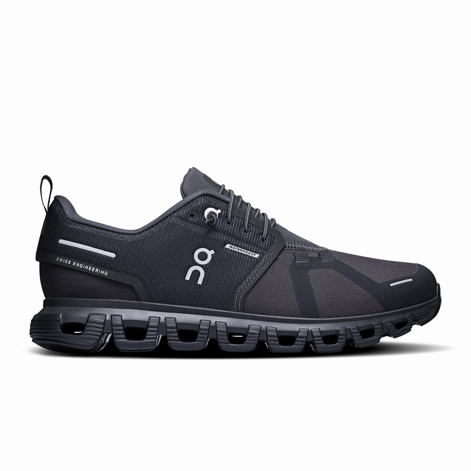 On Running Cloud 6 Waterproof Running Shoe (Women) - Black/Black Beat Running Shoes