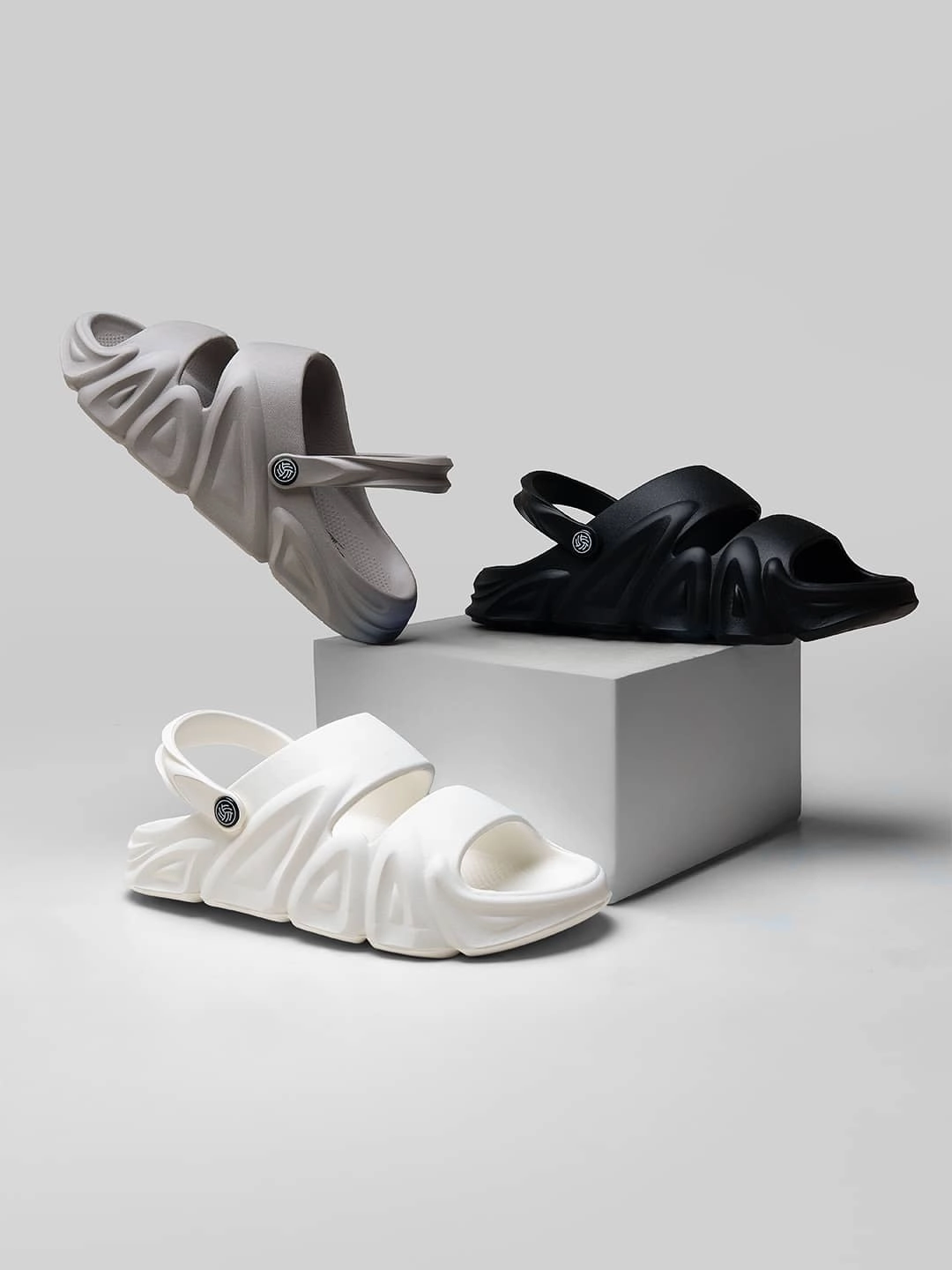 The Dress Flip Flops Bacca Bucci Reactor Slides  Ultra-Light All-Terrain EVA Sliders