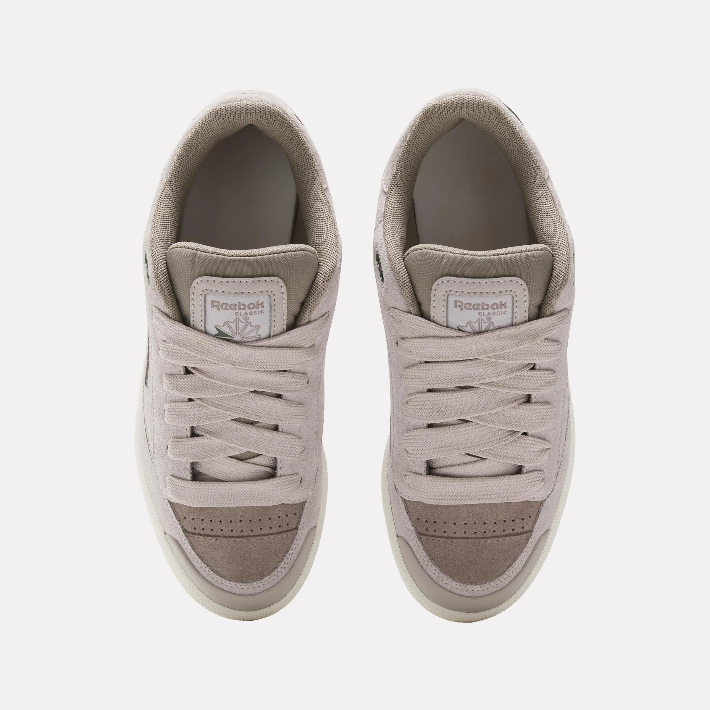 Reebok Footwear Women Club C Bulc Clean Shoes HAZYGREY/OVERCASTGREY/BREAKAWA Portable Ballet Flat Shoes