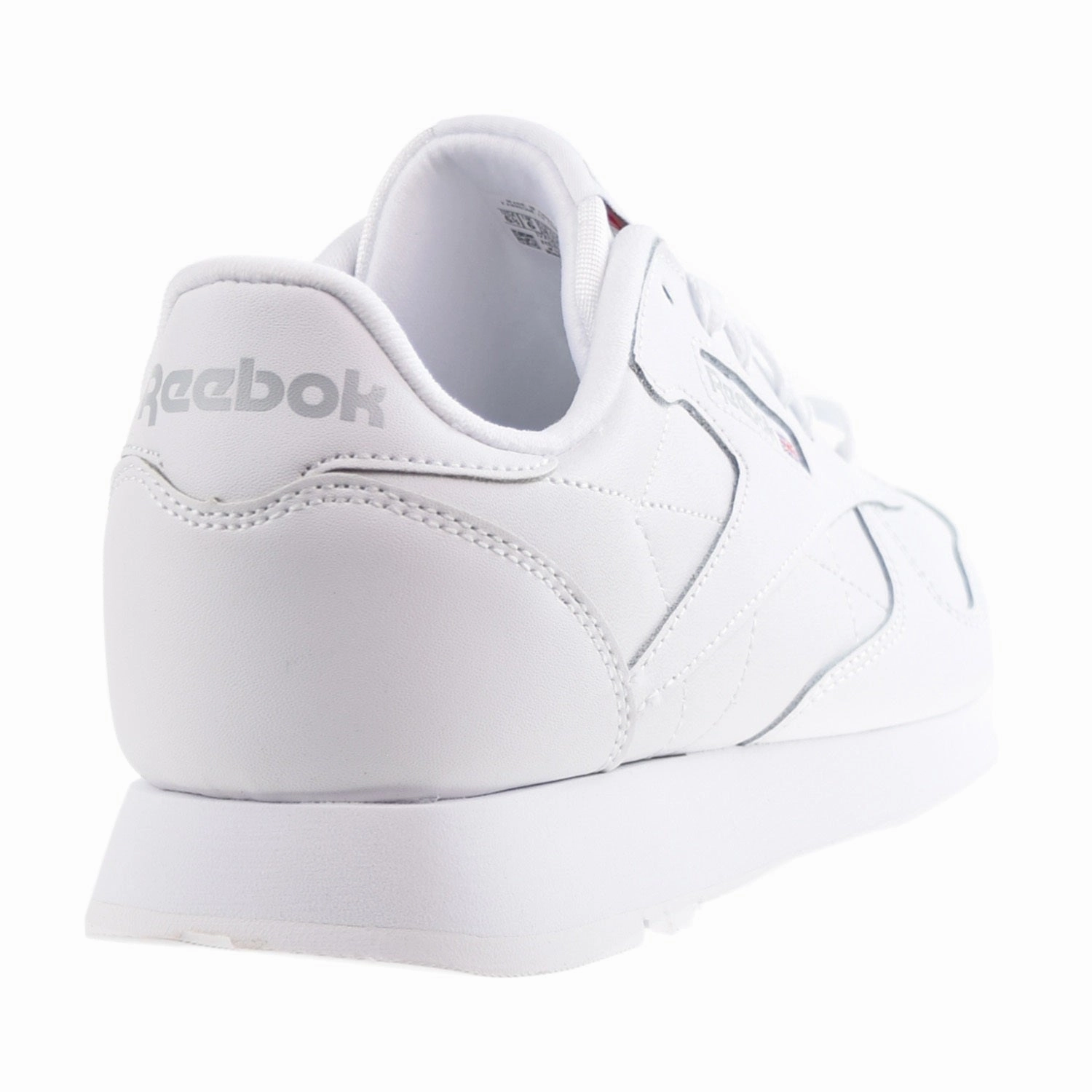 Skate Shoe Holes Reebok Classic Leather Big Kids' Shoes Footwear White