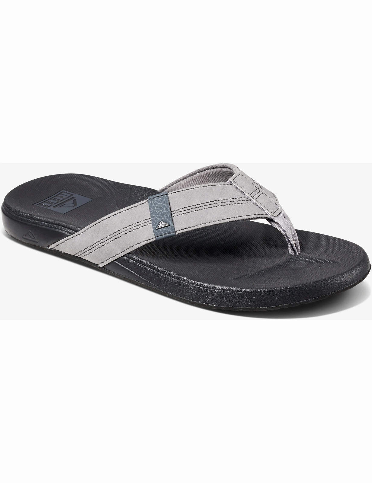 Reef Cushion Phantom Sandals in Shaded Grey Heeled Flip Flops