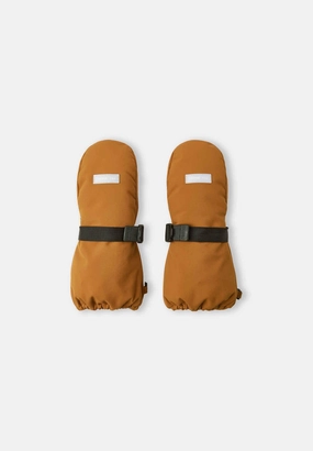 Reimatec Kids Winter Mittens, Ote in Cinnamon Brown Cougar Waterproof Shoes