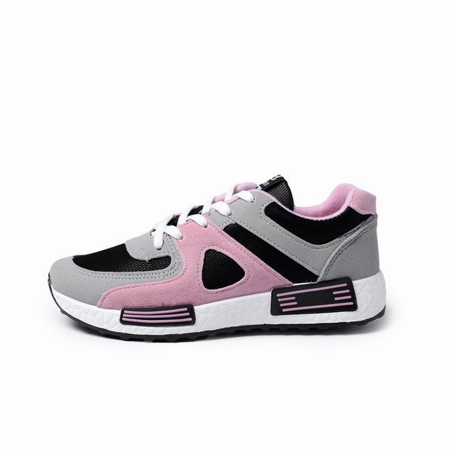 Run Race Shoes Gtime Beathable Sports Shoes Woman Flats basket