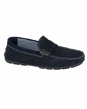 Roamers Mens Square Toe Saddle Loafer Best Casual Shoes To Wear With Jeans