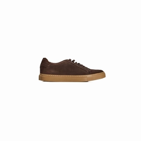 Roberto Pepe Luxury Brown Calfskin Men Sneaker Best Shoes To Wear With Casual Dresses