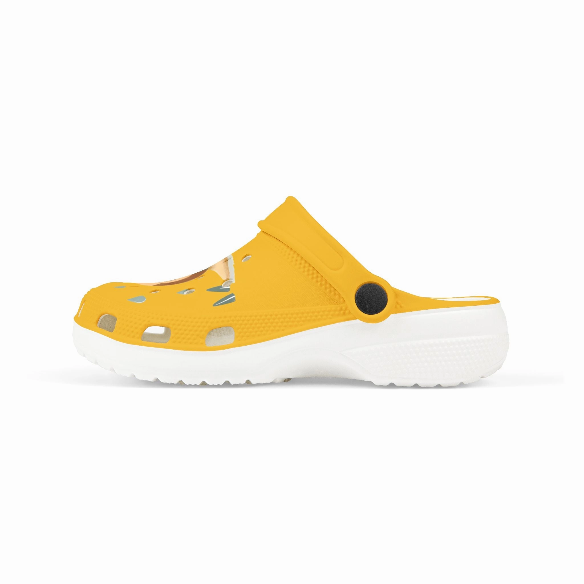 Scarpa Maestro Alpine Climbing Shoes Snail-Themed Kid's EVA Foam Clogs, Cute Yellow Clogs for Kids, Lightweight Summer Footwear, Fun Garden Accessories, Perfect for Playtime
