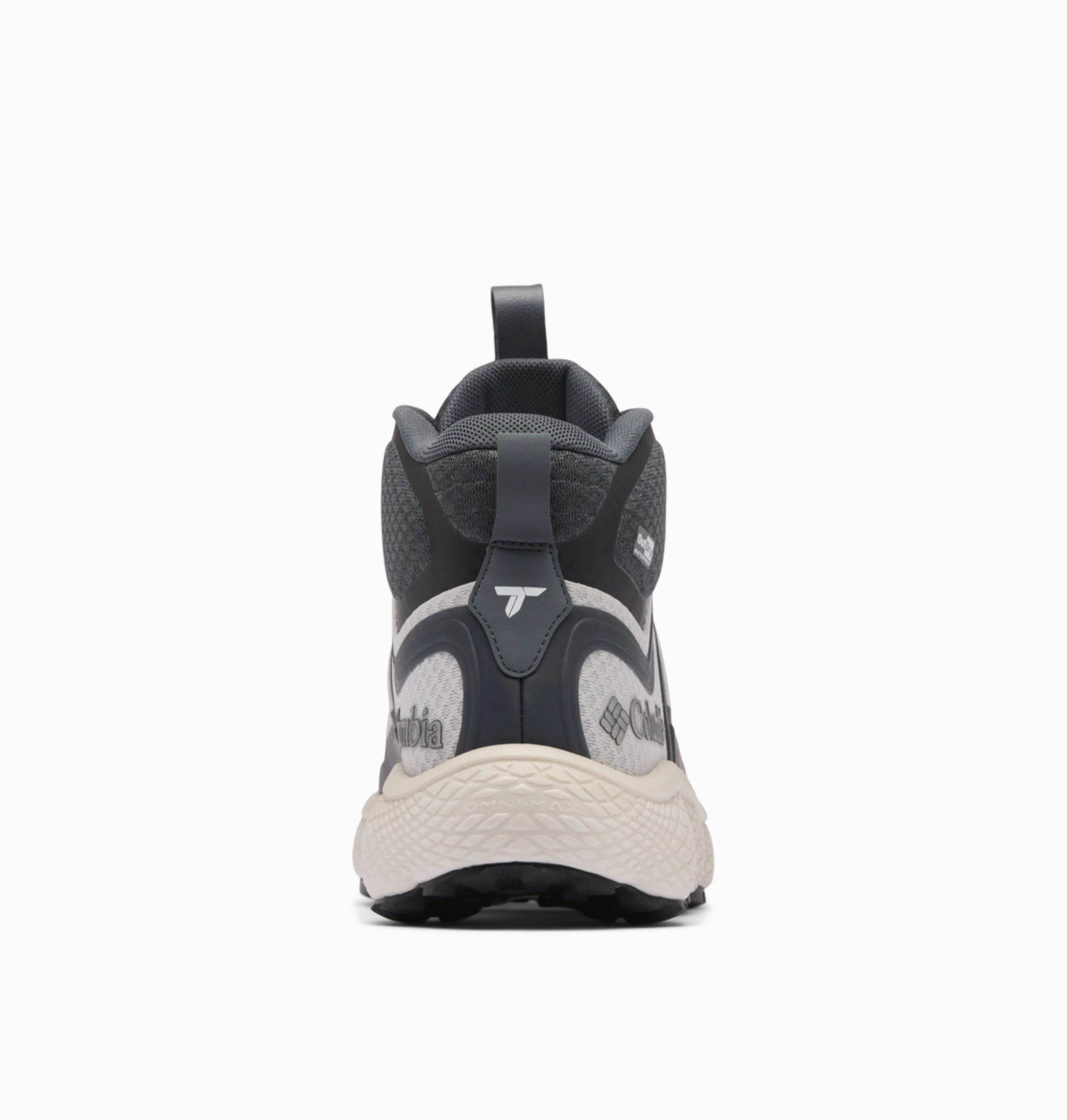 Hiking Shoes For Muddy Trails Columbia Men Grey ESCAPE THRIVE TITANIUM MID OUTDRY