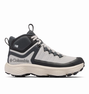 Zion Narrows Hiking Shoes Columbia Men Grey ESCAPE THRIVE TITANIUM MID OUTDRY