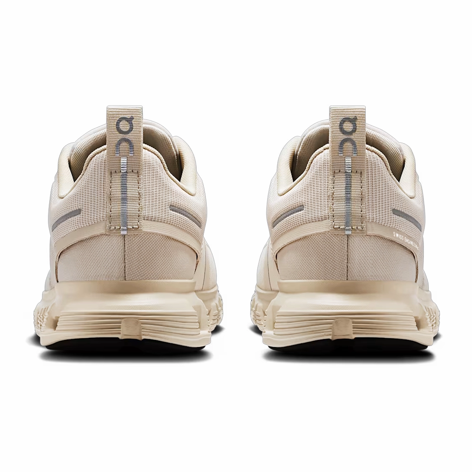 Qn Running Shoes On Running Cloud 6 Waterproof Running Shoe (Women) - Pearl/Cream