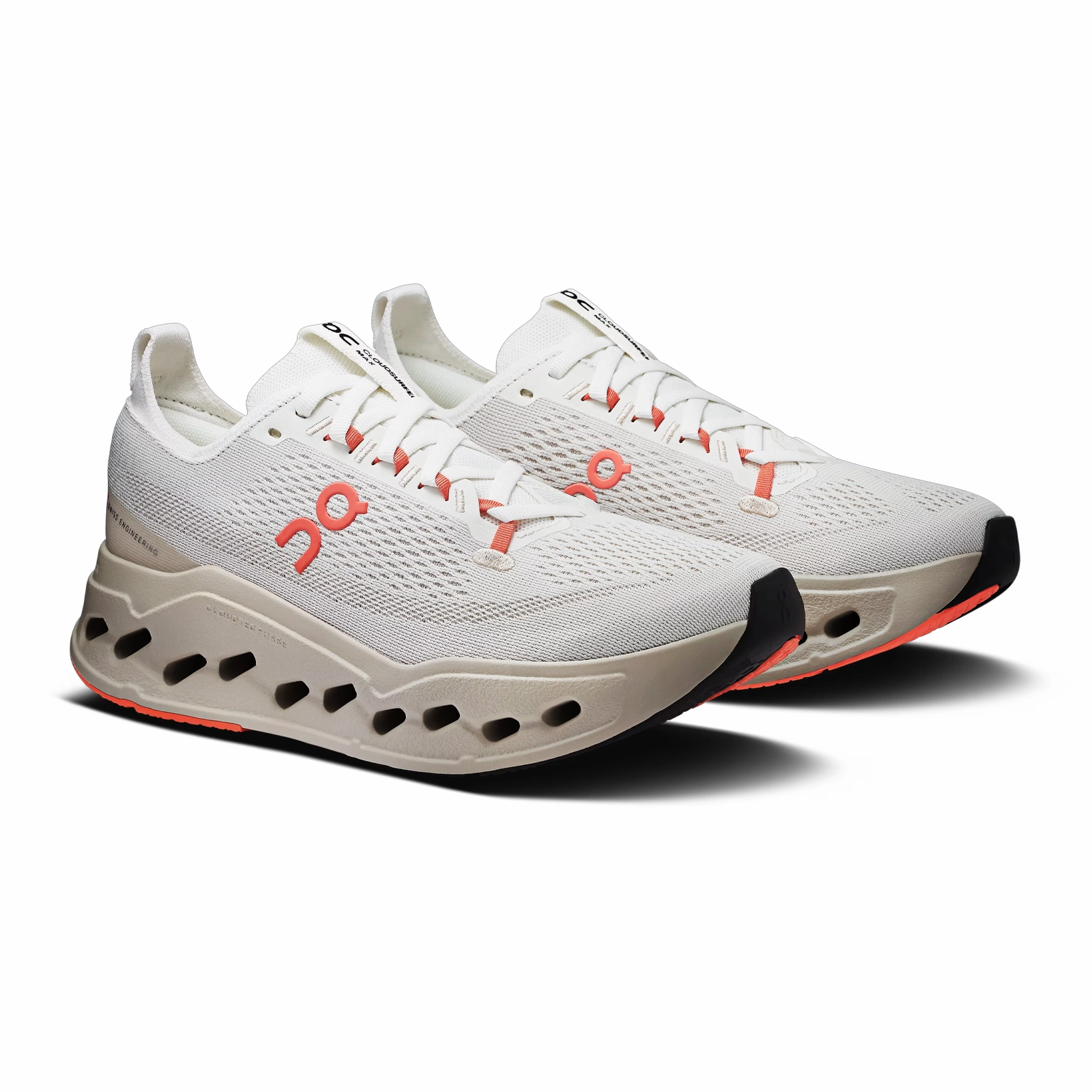 On Running Cloudsurfer Max Running Shoe (Women) - Ivory/Salmon Downshifter Running Shoes