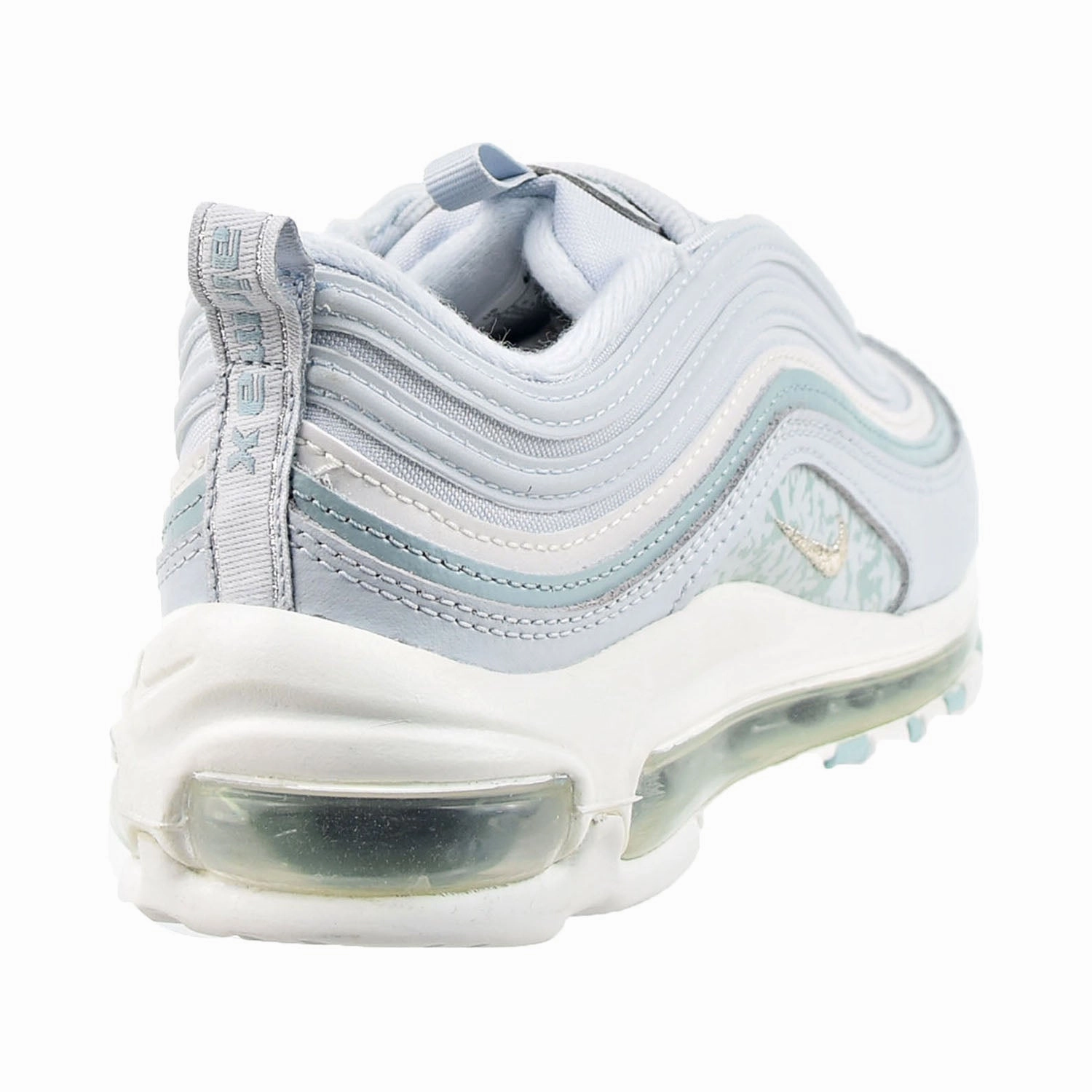 Asics Race Shoe Nike Air Max 97 Women's Shoes Aura-Metallic Silver