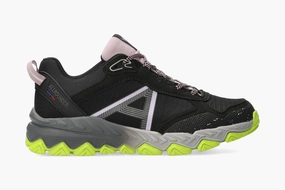 Run-Tex - Black/Lime Waterproof Shoe Socks