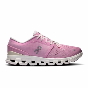 On Running Cloud X4 Running Shoe (Women) - Petal/Sand Ons Running Shoes