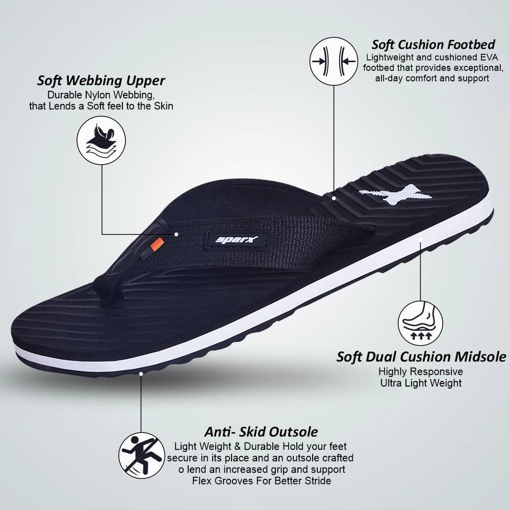 SPARX Flip flops for Gents SFG 549 Flip Flops Cloth Strap