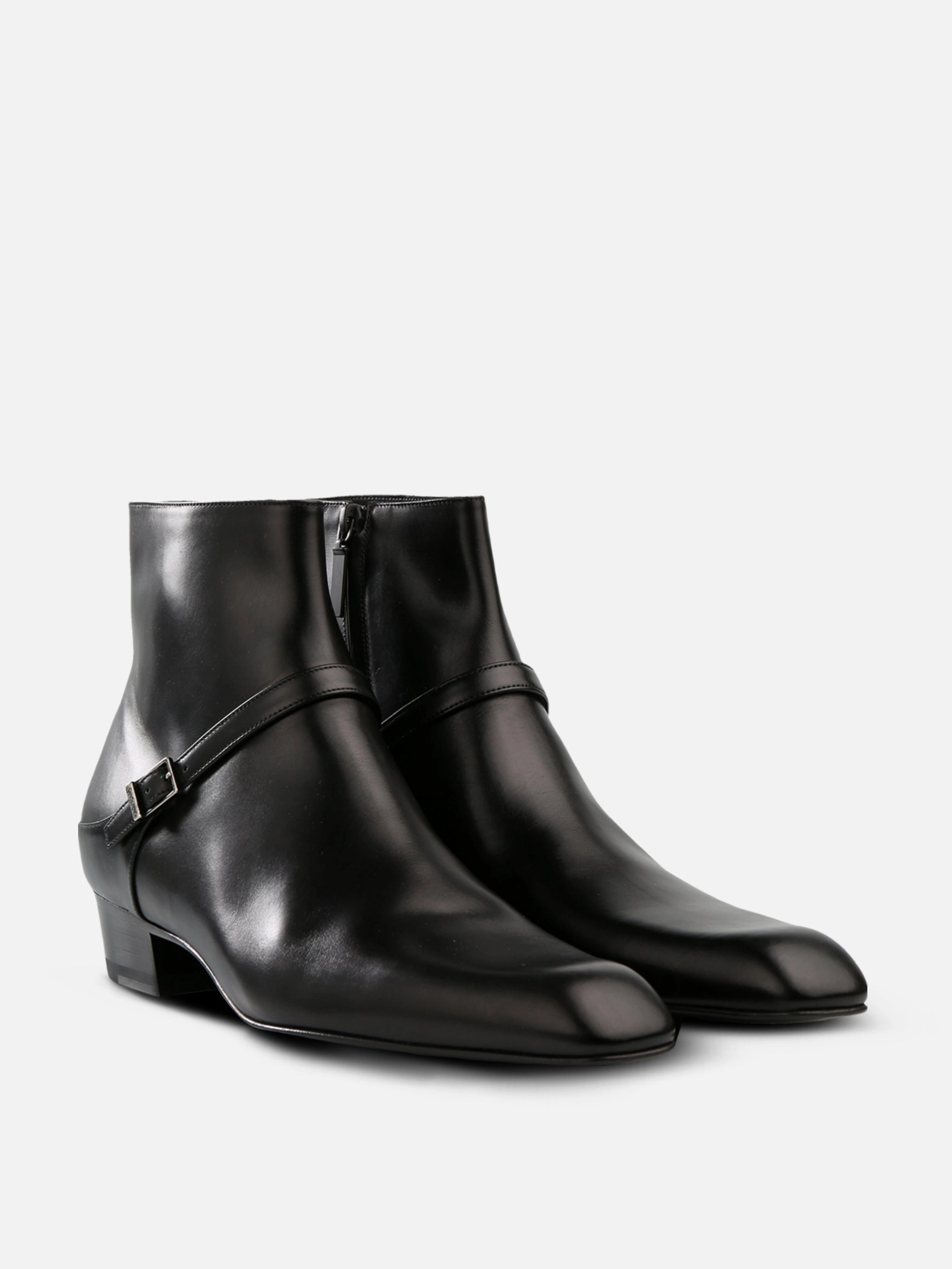 SAINT LAURENT - Men Hitch 30 Harness Boots Best Boots To Wear With Shorts