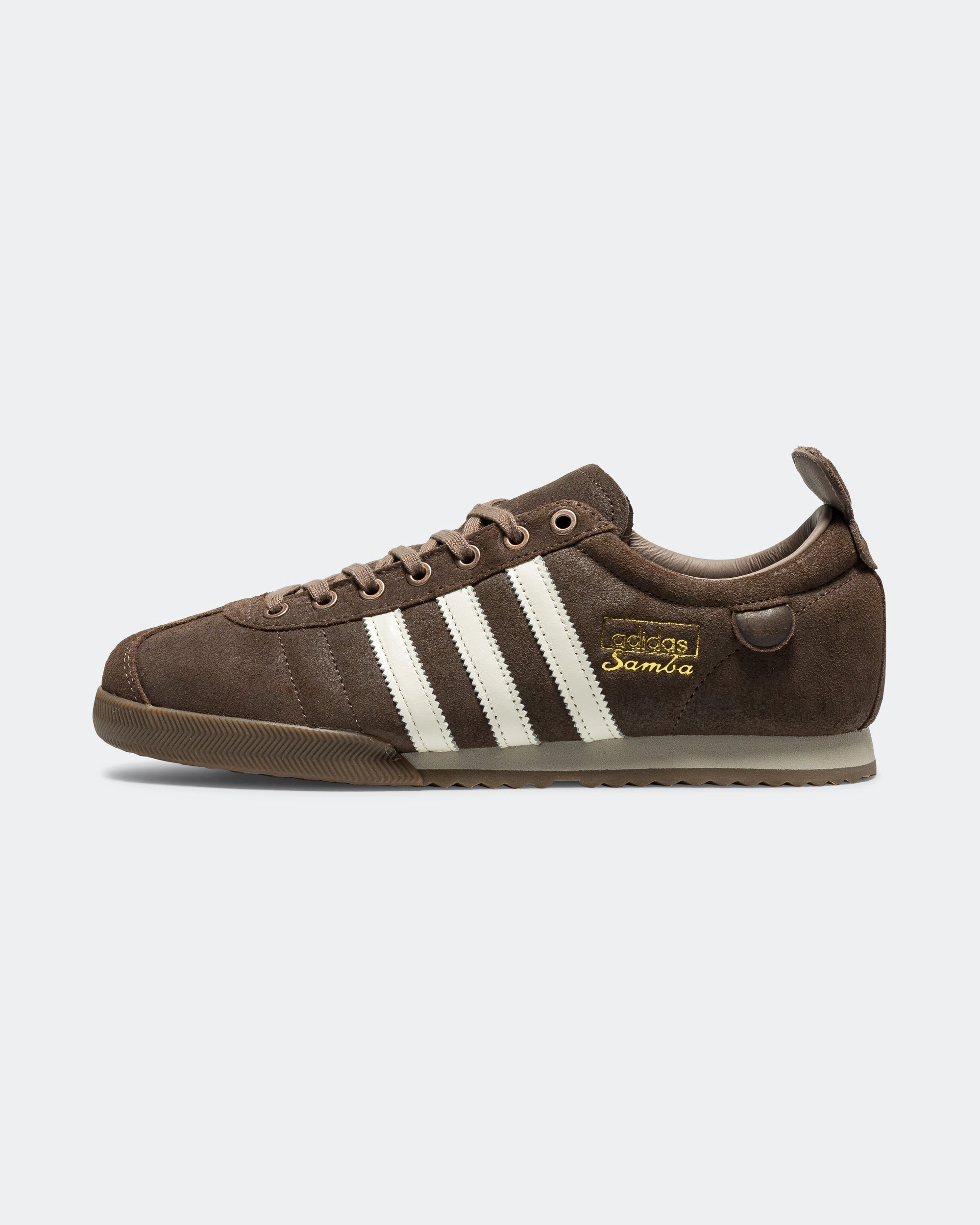 Adidas Code Chaos Golf Shoe Samba '62 - Brown/Off White-Gum