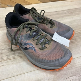 Saucony - Women's Peregrine Trail Runners - MSRP $160: Orange/Grey-unisex-8 Slip On Climbing