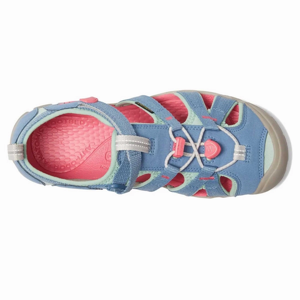 Keen Kidss (Grade School) Seacamp II CNX Coronet Blue/Pink Flat Shoes Fashion